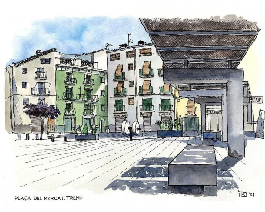 Plaça del Mercat (Tremp)